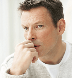 a man thought about discharge during excitement